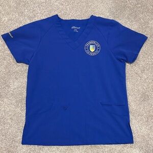 Chamberlain university scrub top women’s top size small